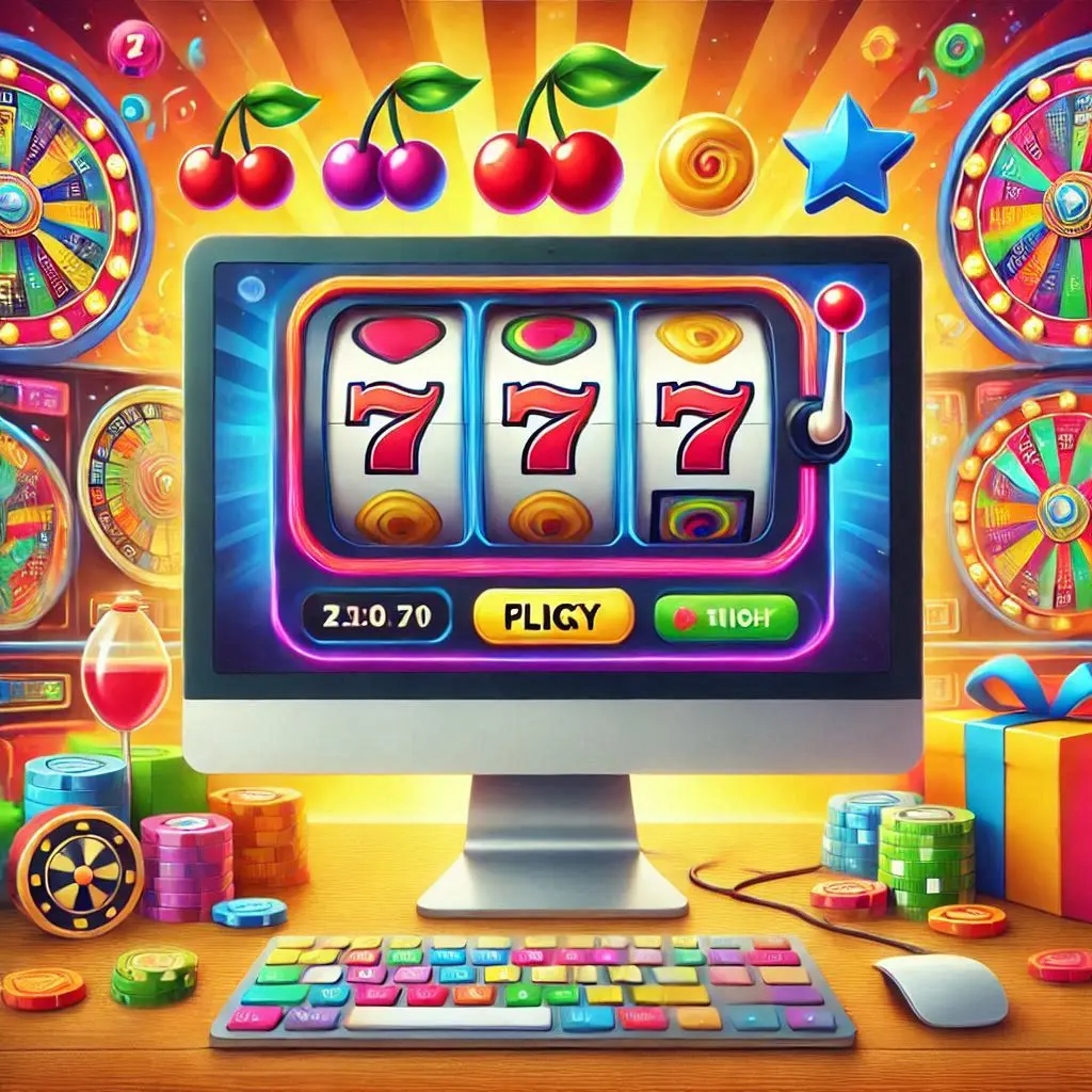 Interface des jeux de slots sur Casino Night
