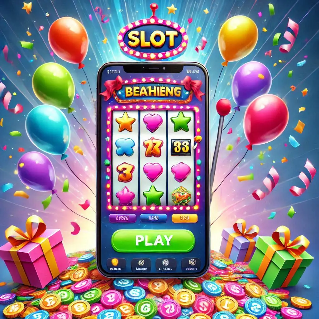 Interface des machines à sous sur mobile au casino night