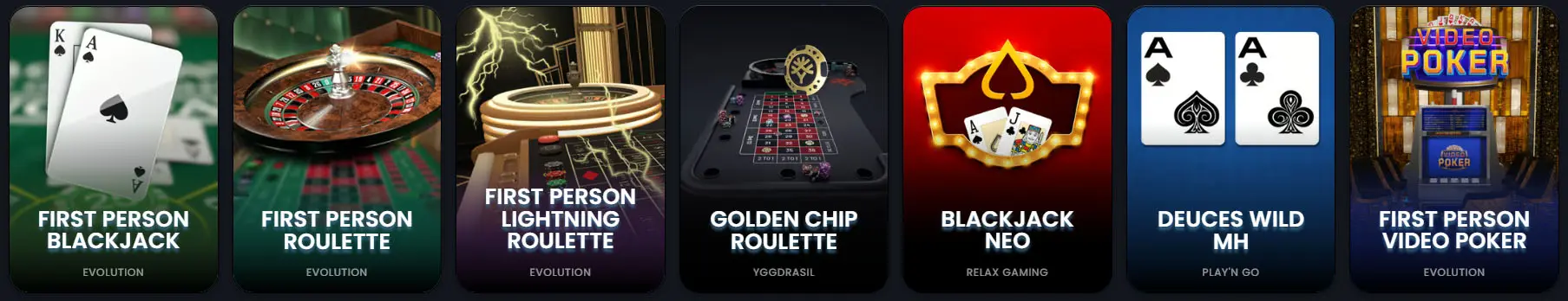 Découvrez les Jeux de Table de CASINONIGHT